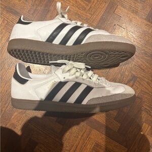 Adidas Samba White and Black